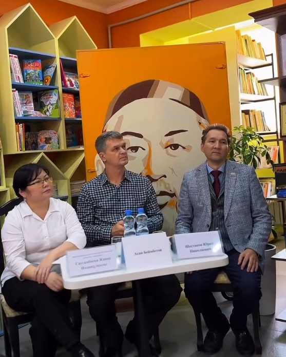 Шымкентские поэты встретились со школьниками